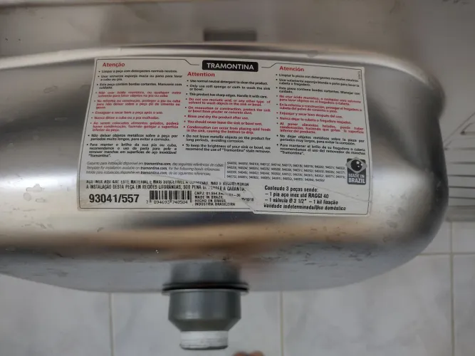 Pia de cozinha Tramontina 