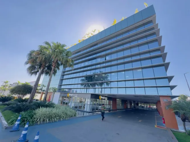 Sala Comercial de Alto Padrão para Locação | 115,32 m² | Edifício Santa Monica | SIA Trech