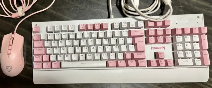 Kit gamer Teclado Redragon KALA K557WP - RGB + Mouse Motospeed V70