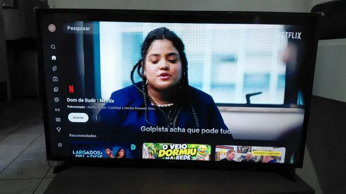 Vendo sansung smart TV 43 polegadas em excelente estado