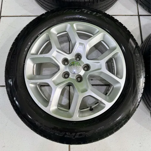 Jg Roda Original Renegade Aro 17 5x110 + Pneu Pirelli, Compass, Comander