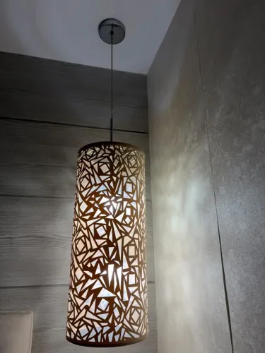 Pendente lustre quarto 