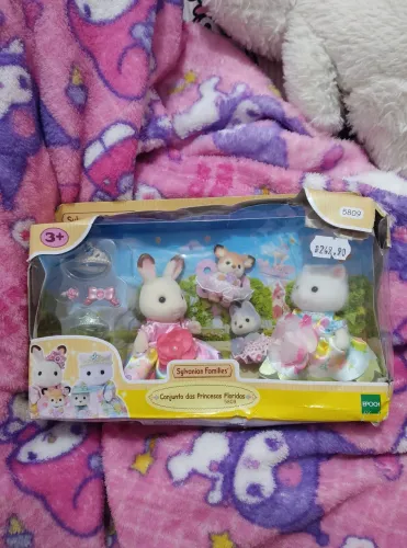 Sylvanian families- Conjunto das princesas floridas