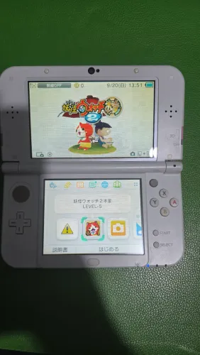 NEW NINTENDO 3DS LL JAPONÊS IPS/IPS ROSA E BRANCO
