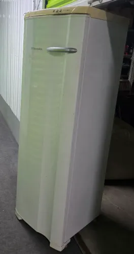 Freezer eletrolux vertical gelando muito!