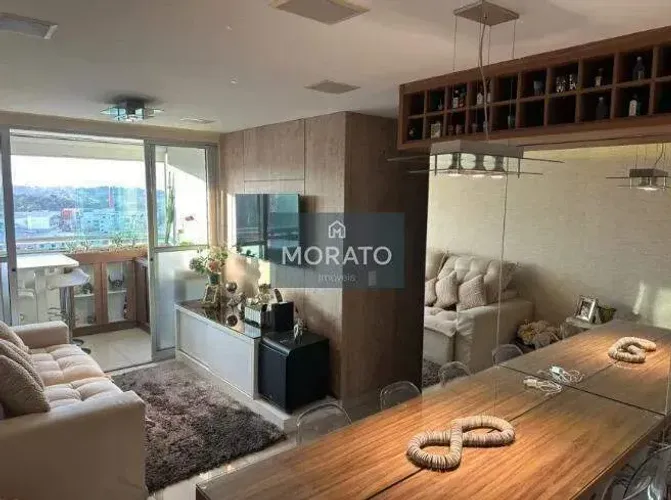 Apartamento com 3 quartos sendo 1 suíte com 2 vagas no bairro São Francisco.