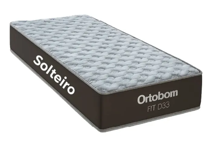 Colchão Solteiro D33 Fit Ortobom- Entrega Grátis pra Fortaleza 