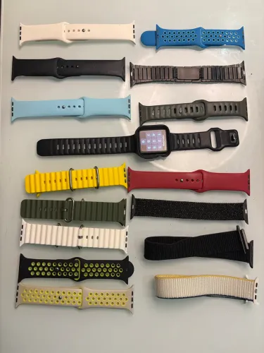 Apple Watch Series 3 + 15 Pulseiras + Caixa de Proteção - Excelente Estado
