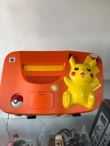 PROMOÇÃO Nintendo 64 Edição Pikachu Japonês