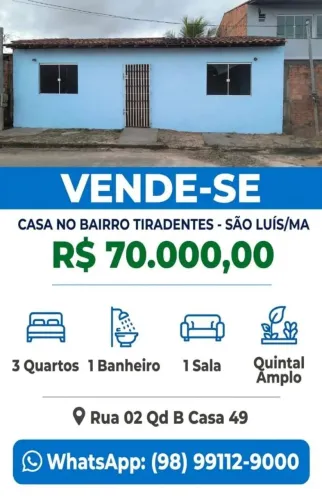 Vende-se excelente casa