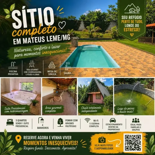 SÍTIO COMPLETO MATEUS LEME