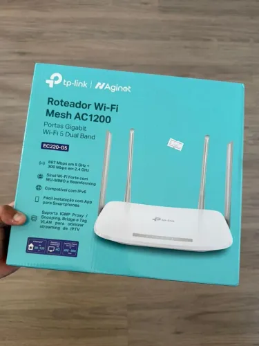 Roteador Wi-Fi Novo Lacrado