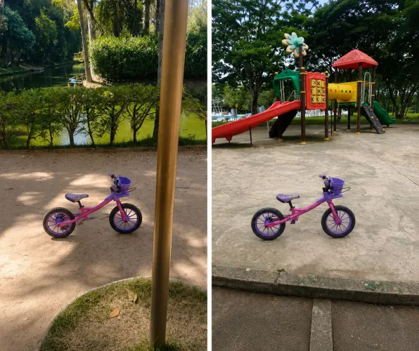 Bicicleta de equilíbrio
