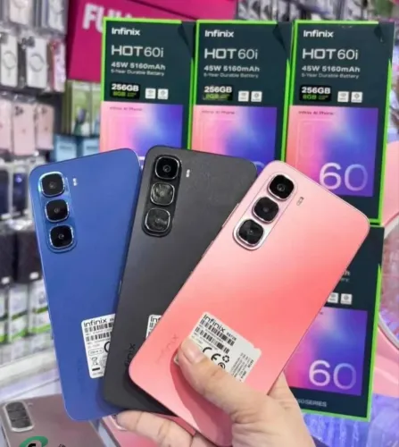 Infinix Hot 60i 256gb 04Gb ram Novo Lacrado Entregamos