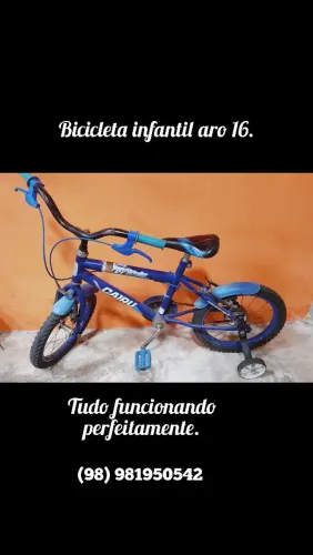 Bicicleta infantil aro 16