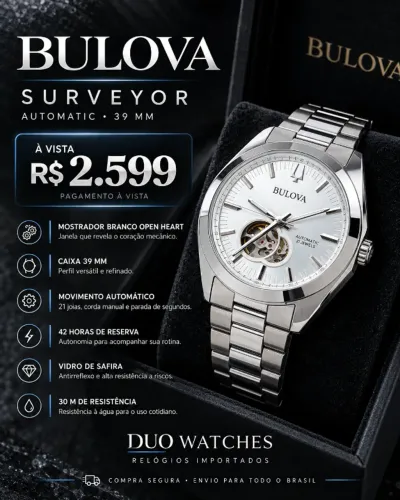 Relogio bulova surveyor