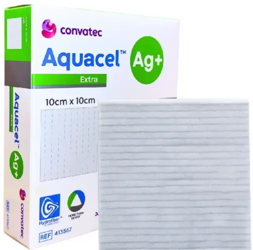 Aquacel EXTRA AG+ 10cm 12 unidades 