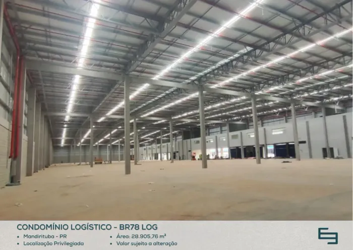 Galpão para alugar em Mandirituba/PR com 28.905,76 m² Fases 1 e 2