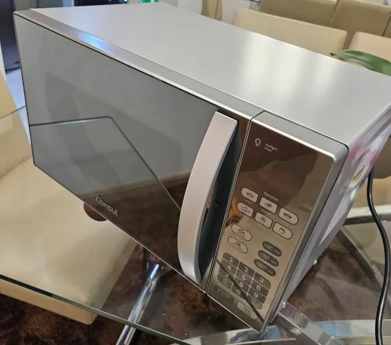 Micro-ondas Consul 20 Litros Cinza Espelhado