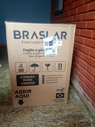 FOGÃO ELÉTRICO BRASLAR 