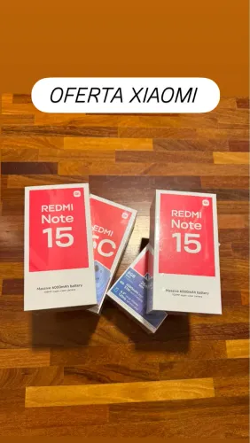 REDMI NOTE 15 256GBB- novo lacrado