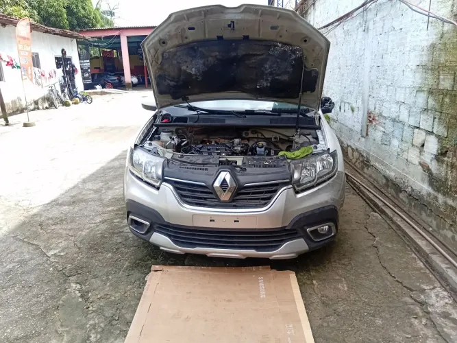 Renault logan 2019 1.0 3 cilindros sucata