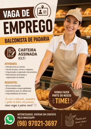 Vaga de emprego 