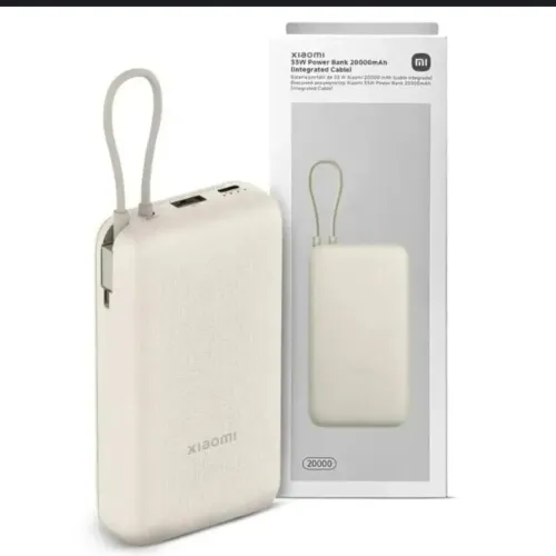 Carregador Portátil Xiaomi Power Bank i 20000mah 33w