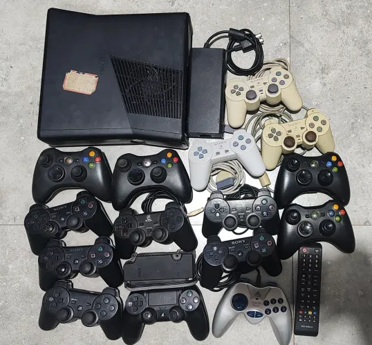 Controle e Xbox 360 no estado