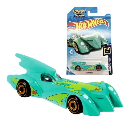 BATMOBILE SCOOBY DOO BATMOVEL HOT WHEELS TEMÁTICO RARIDADE LINDO NOVO BLISTER LACRADO 
