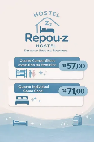 Hostel Repouz - Recarregar as energias para recomeçar.. 