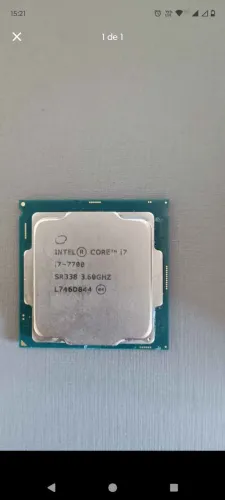 Intel Core I7- 7700 Kaby Lake 1151