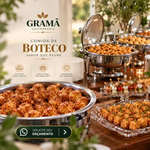 Buffet de Comida de Boteco para Festas e Eventos | Brasília