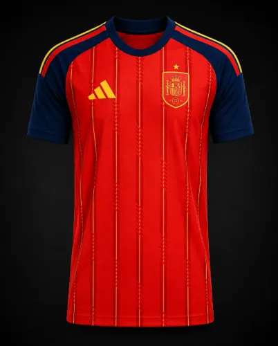 Camisa Seleção da Espanha Copa 2026