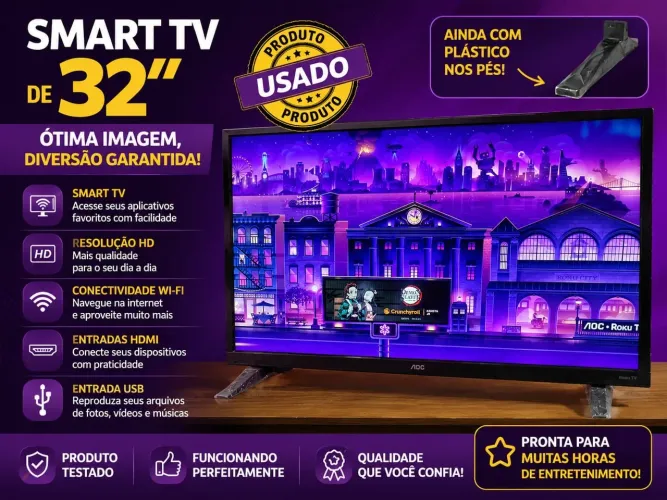 SMART TV 32" AOC