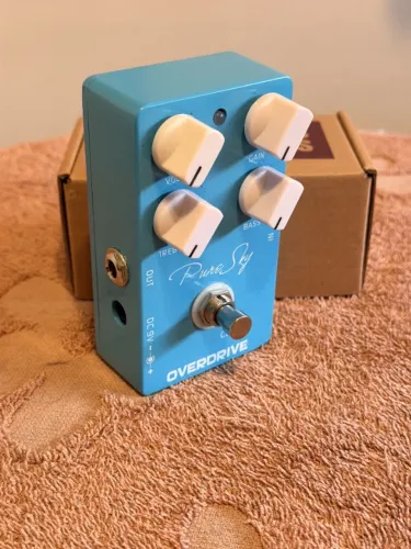Pedal Overdrive Caline Pure Sky Guitarra Baixo