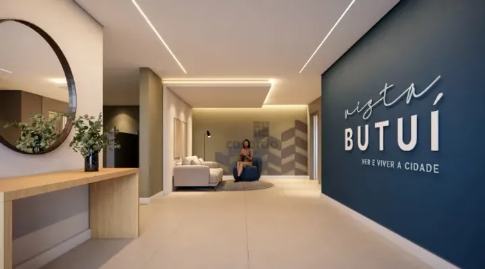 Apartamento mobiliado para aluguel no Centro de Pelotas (1 vaga)