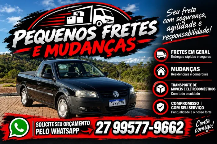 Venha fazer seu frete