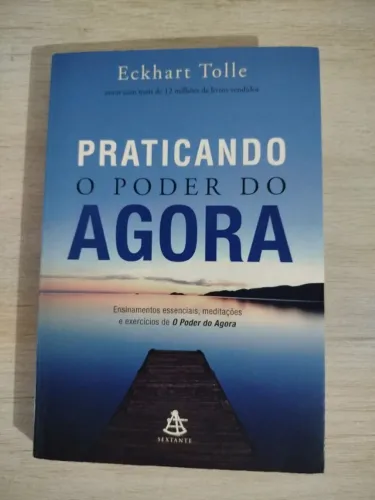 Livro Praticando o Poder do Agora - Eckhart Tolle