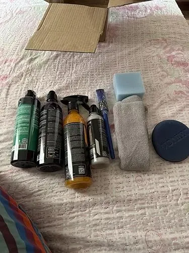 kit de limpeza automotiva 