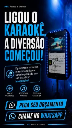 Aluguel de Karaokê para Festa e Aniversário Campo grande | Bangu | Realengo | Tijuca Rj