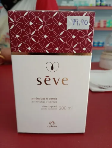 Óleo corporal Seve amêndoas e cereja 200ml Natura