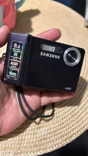 Câmera Samsung Modelo:L83T R$:180 REAIS