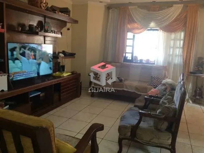 Sobrado à venda 3 quartos 1 suíte 4 vagas Homero Thon - Santo André - SP