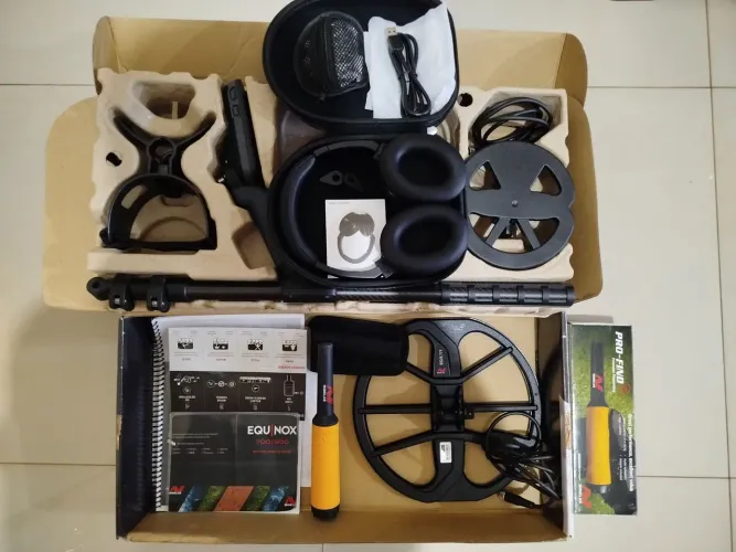 Detector De Metais Equinox 900 Mais Pinpoiter