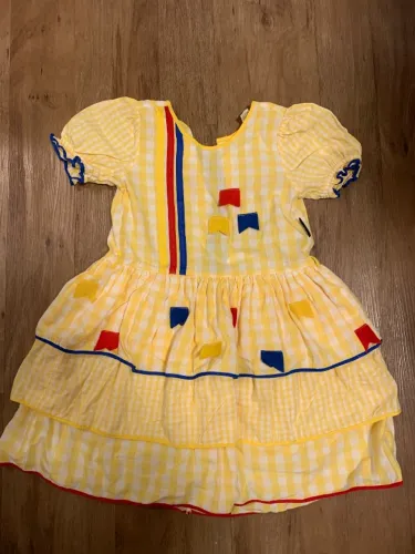 Vestido junino BB Básico 