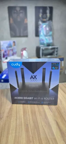 Roteador Cudy WR3000 Preto Mesh AX3000 Gigabit WiFi 6
