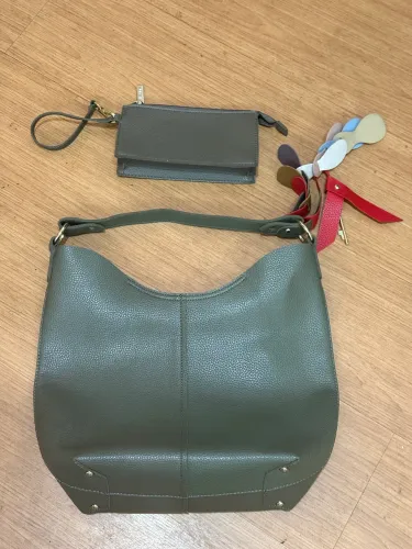 Bolsa Chalita Verde Militar - Linda e Elegante