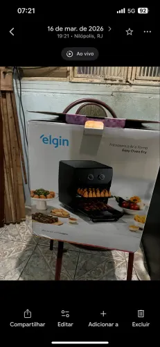 Air Fryer Elgin 12L 1800W