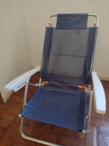 Cadeira Summer Azul MOR até 120 kg